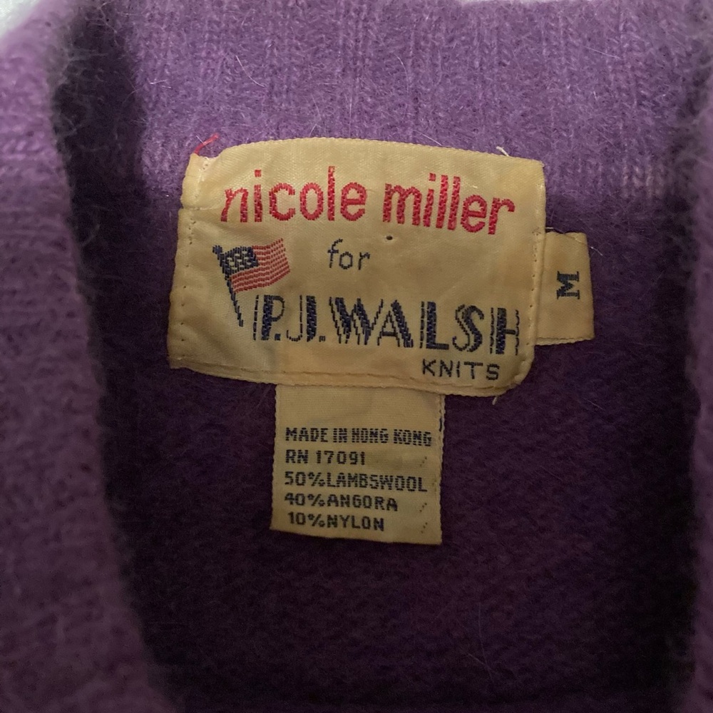 Nicole Miller Angora Sweater - Picture 4 of 10